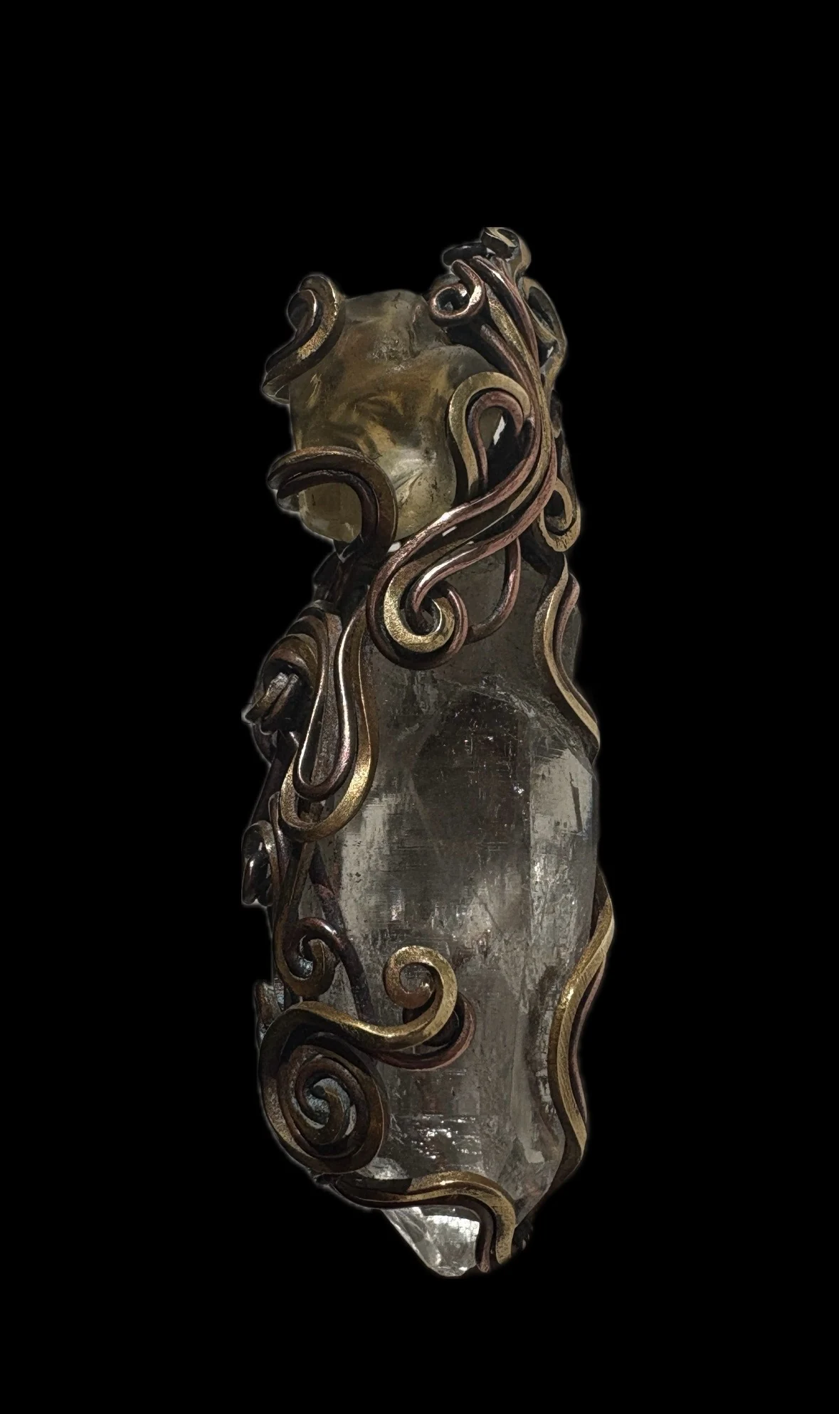 Sculpted crystal